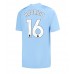 Manchester City Rodri Hernandez #16 Voetbalkleding Thuisshirt 2023-24 Korte Mouwen